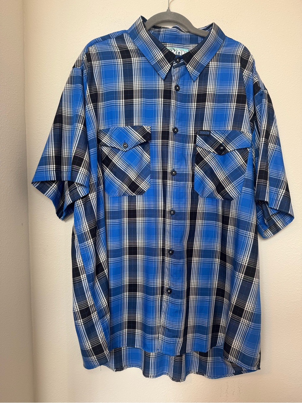 Dixxon “Banzai” D-Lux Bamboo Blend Short Sleeve Button Down Shirt